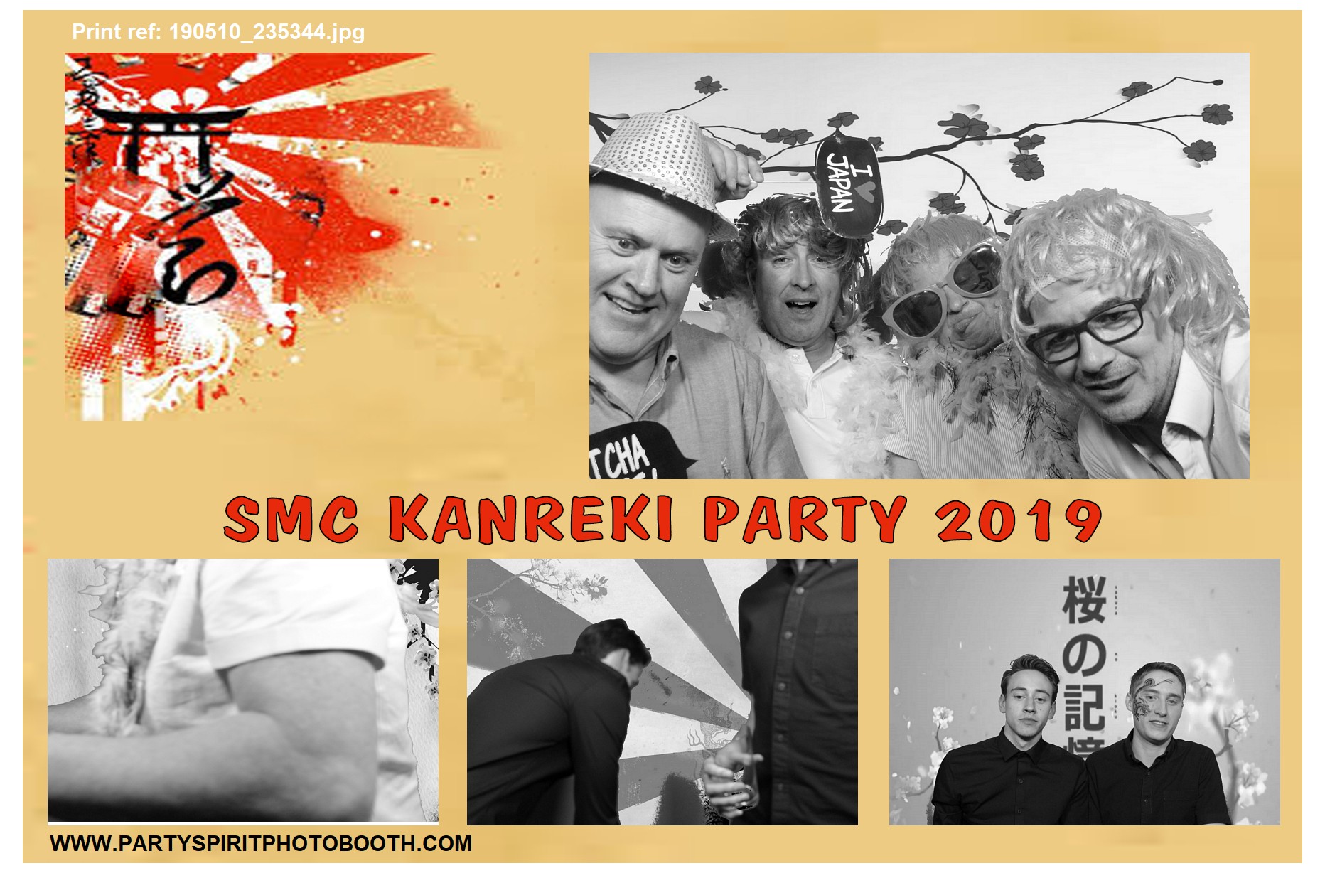 60th Japanese Theme Event | View more photos from the event at gallery.partyspiritphotobooth.com/u/PartySpiritPhotoBooth/60th-Japanese-Theme-Event